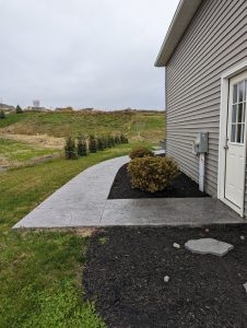 Stamp Concrete Texture Skin Walkway (Canandaigua) Stamp Concrete Texture Skin Walkway (Canandaigua)