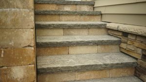 cambridge outdoor living space Steps Webster Cambridge outdoor living space steps built in Webster, NY